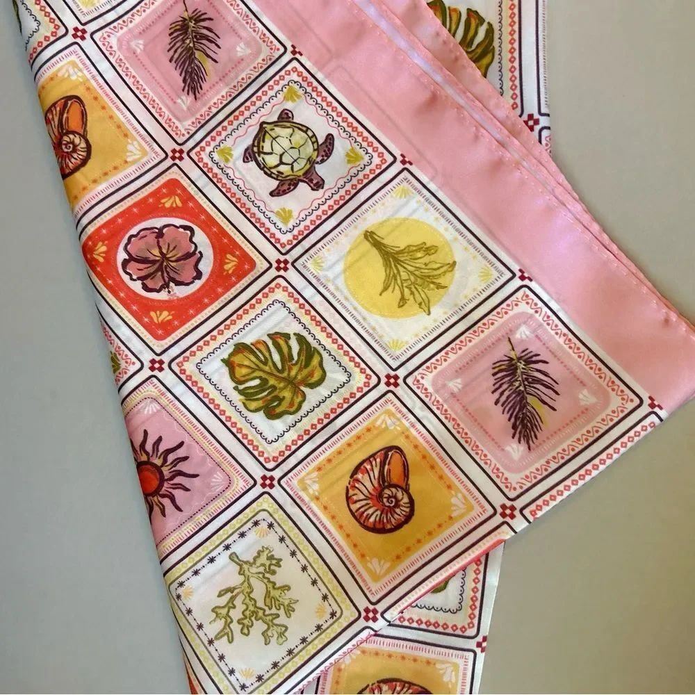 Colorful Patterned Scarf S73 - Picture 5 of 5